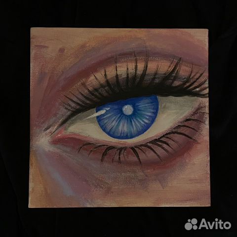 Картина акрилом на холсте