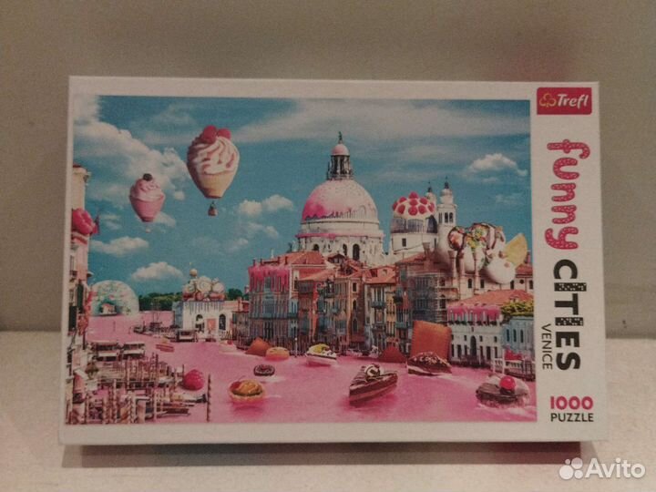 Пазлы 1000 деталей trefl