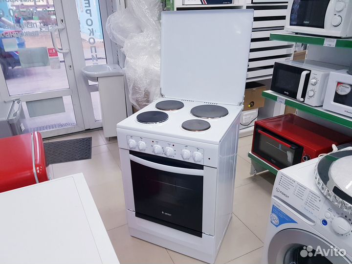 Электрическая плита gefest 60см, 4 конфорки