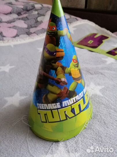 Украшения для дня рождения ребенка Черепашки ниндз