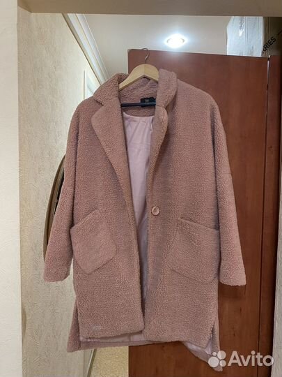 Шуба плюшевая тэдди