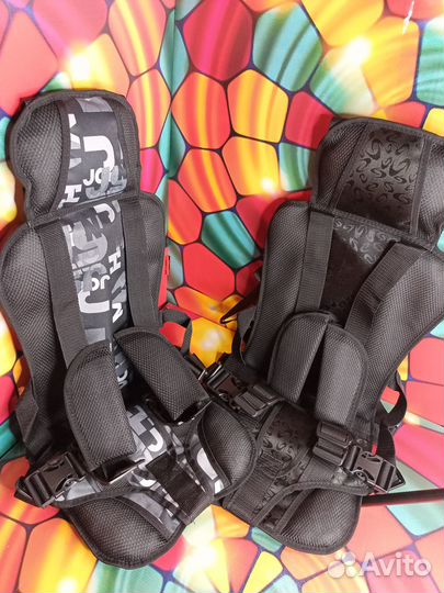 Детское автокресло бескаркасное от 3 - 12 лет