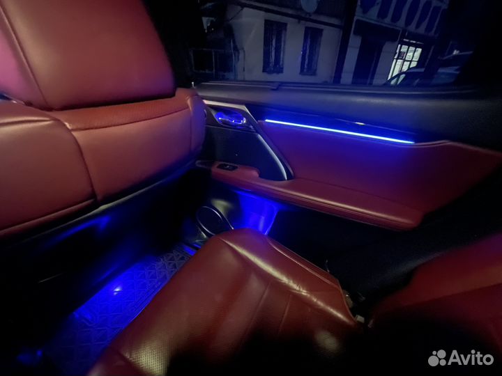 Подсветка салона lexus RX