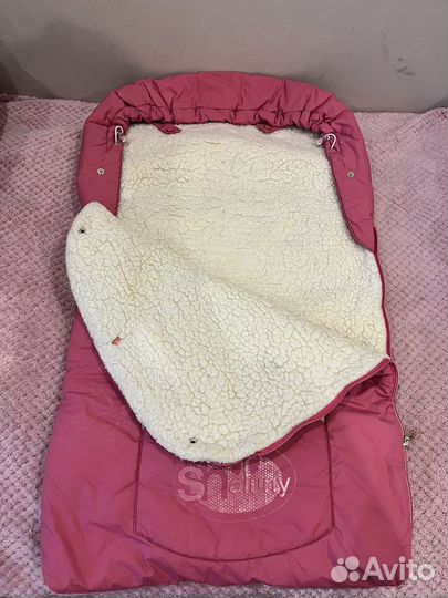 Зимний конверт в коляску