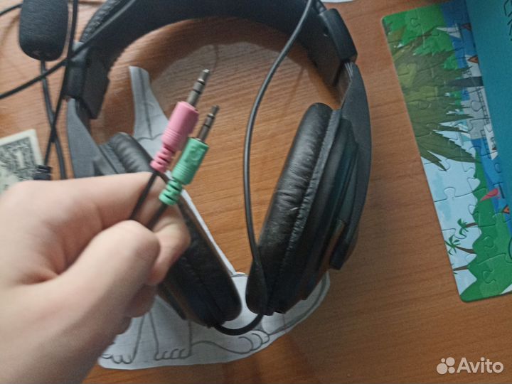 Наушники проводные для компьютера