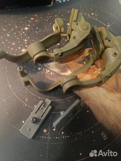 Крепления на тактический шлем