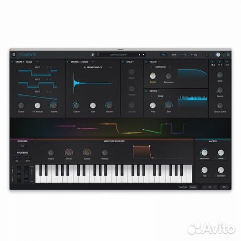 Програмное обеспечение Arturia Pigments 4 (electro