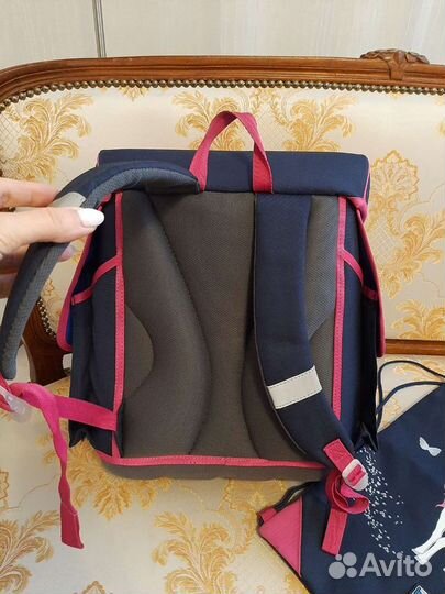 Ранец Baggymax с единорогом с мешком для сменки