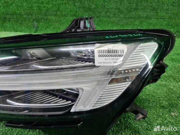 Б/У Б/У Фара левая Volvo S60 3 (2018-н.в.) LED