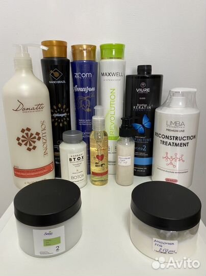 Составы для волос