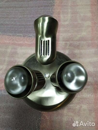 Светильник на 3 лампы, узкий цоколь