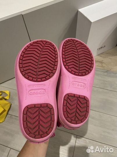 Crocs сапоги зимние