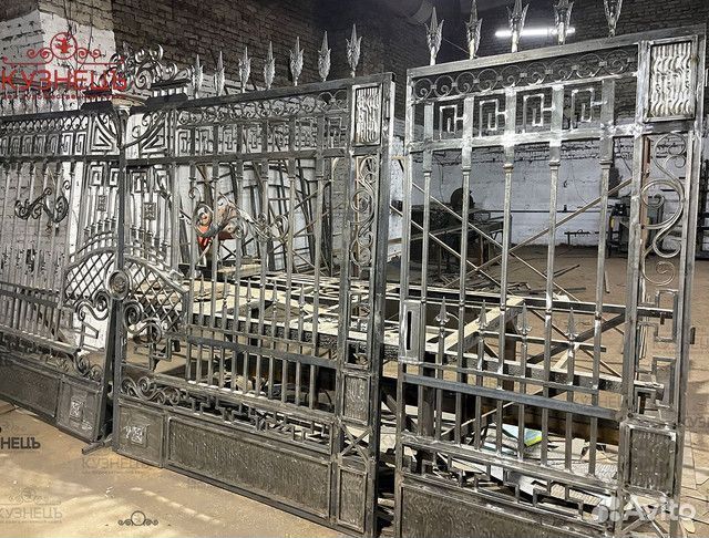 Откатные ворота под ключ