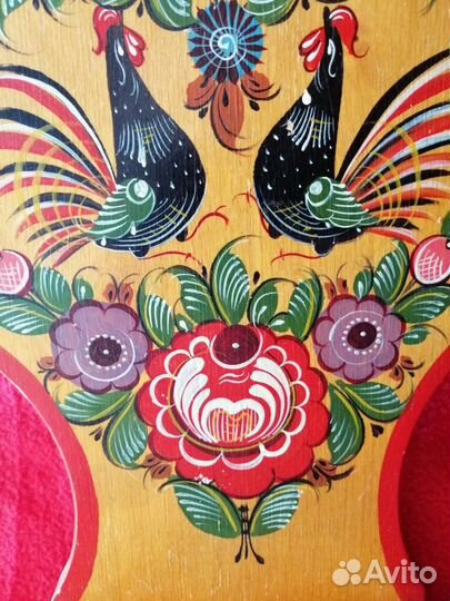 Полка навесная советская деревянная