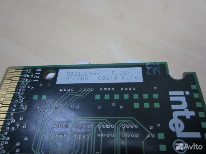 Intel Celeron 266MHz SL2SY covington №19