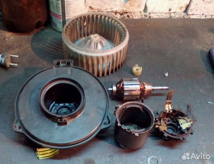 Ремонт мотора печки Isuzu