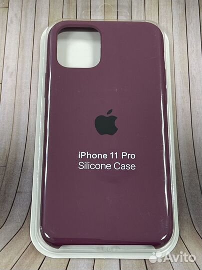 Чехол накладка iPhone 11 Pro Бордовый