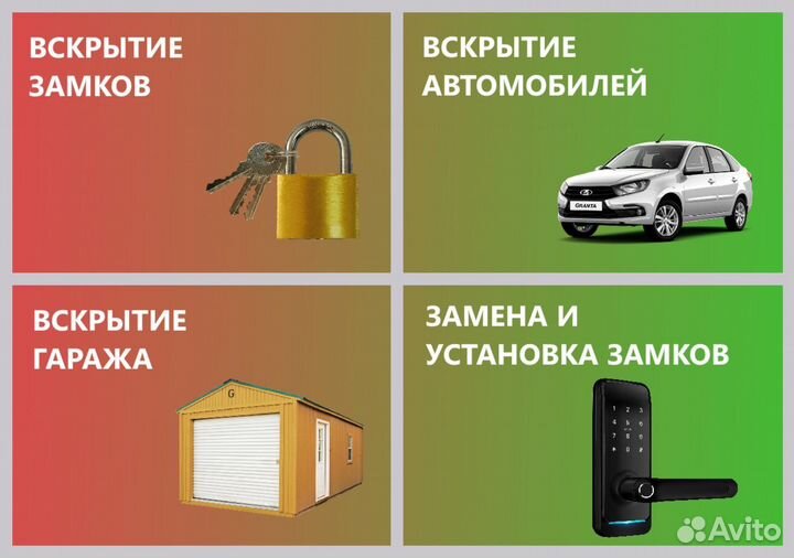 Вскрыть, открыть замок, дверь, машину, квартиру