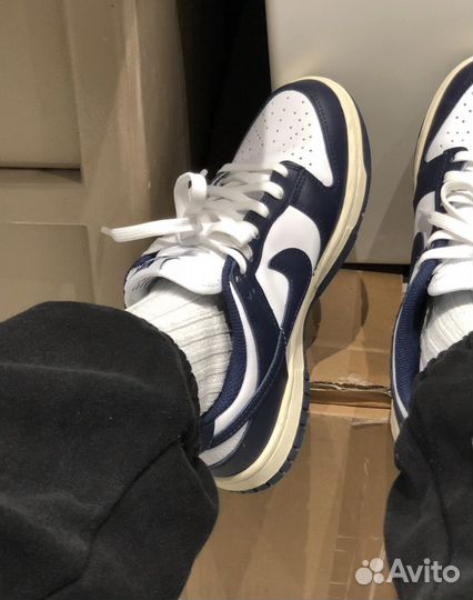 Кроссовки Nike Dunk Low Vintage Navy