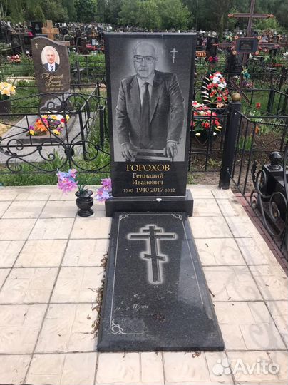 Изготовление памятников, плитка на кладбище