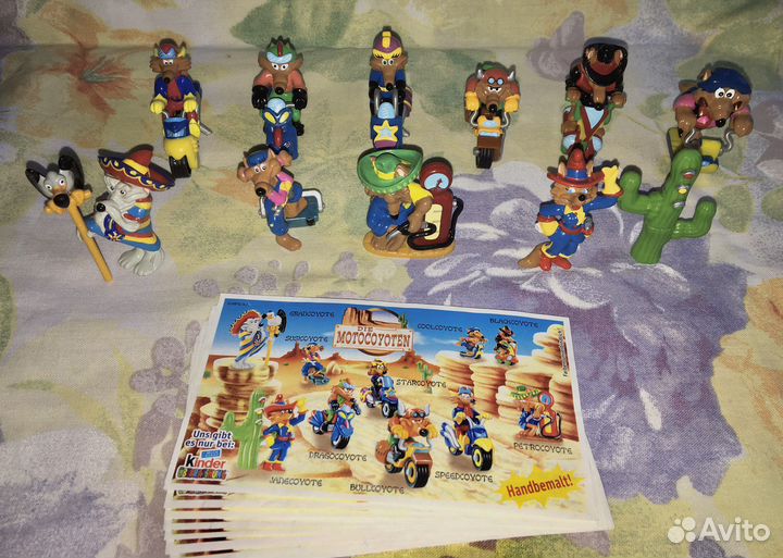 Киндер сюрприз, нестле серии игрушек