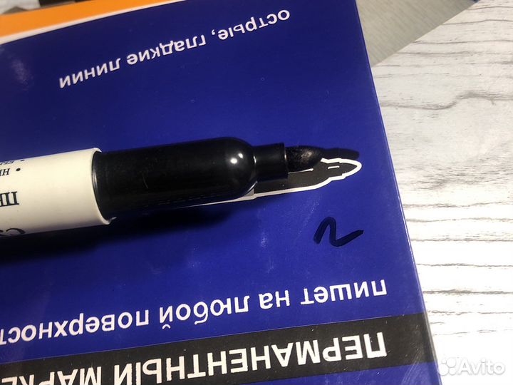 Перманентные маркеры