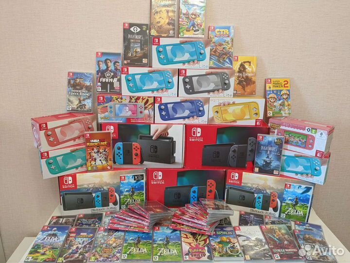 Nintendo Switch и Nintendo Switch Lite