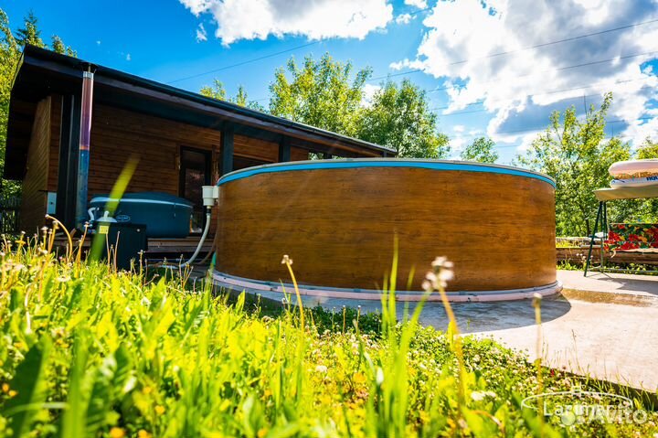 Каркасный бассейн Larimar 4.57 х 1.25 м комплект