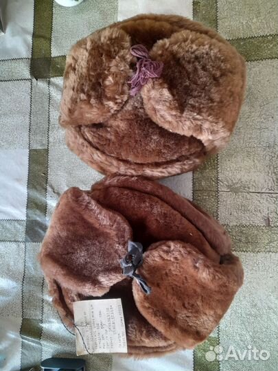 Шапка ушанка детская СССР