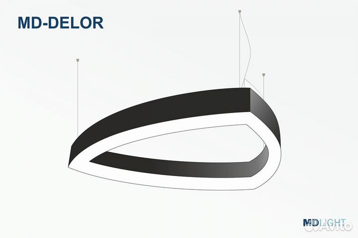 Фигурный светильник MD-delor