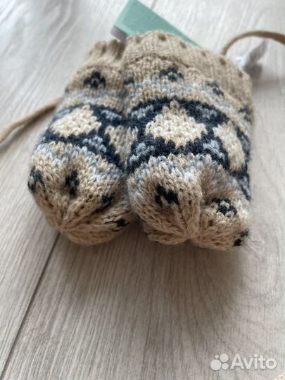 Новые варежки детские с биркой