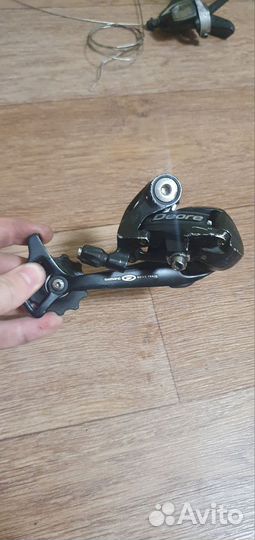 Задний переключатель shimano deore 9 скоростей