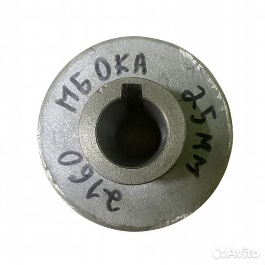 Шкив d-25 мм 3 ручья (металл) на мотобл. Ока/Каска