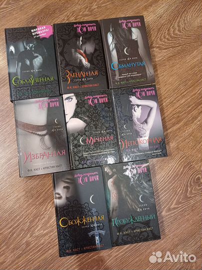Серия книг дом ночи