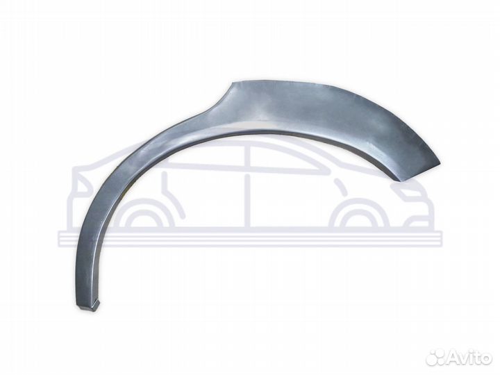 Кузовные арки Chevrolet Evanda I седан задняя