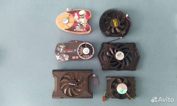 Кулера на корпус, видео, мост и тд