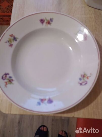 Тарелка, суповая Дулево