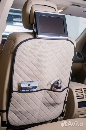 Накидка на сиденье с карманами защитная 44-60 с