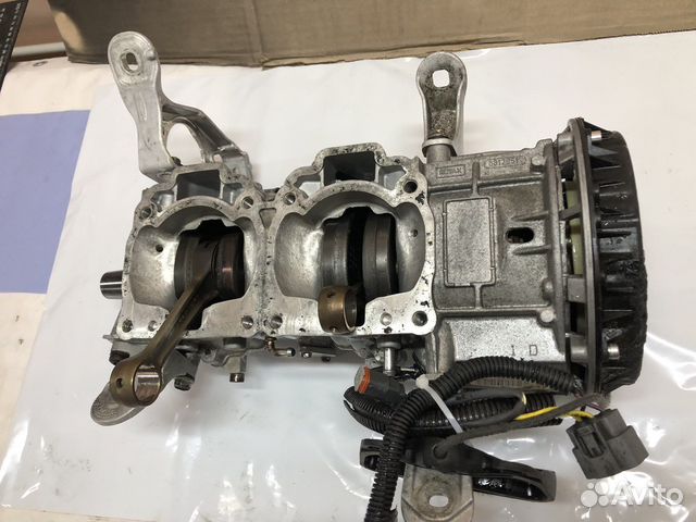 Двигатель brp mxz 600 в разборе