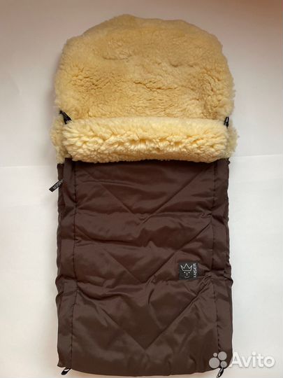 Меховой конверт в коляску kaiser