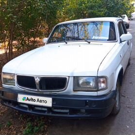 ГАЗ 3110 Волга 2.4 MT, 1998, битый, 90 000 км