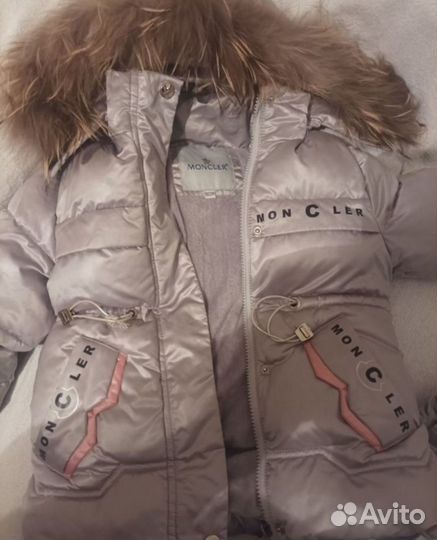 Пуховик moncler детский