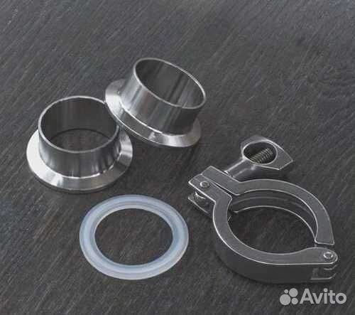 Кламп в сборе 38мм 51мм 76мм 102мм