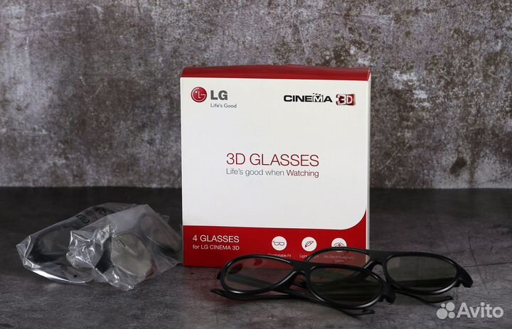 3D очки lg