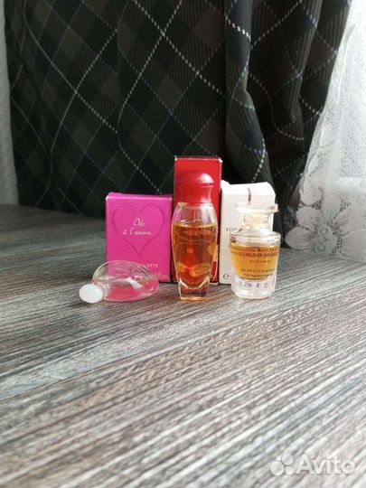 Yves Rocher винтаж Мини-версии