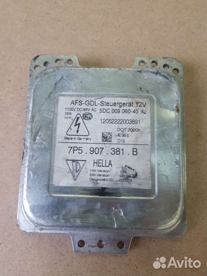 Блок ксенона Porsche cayenne 958