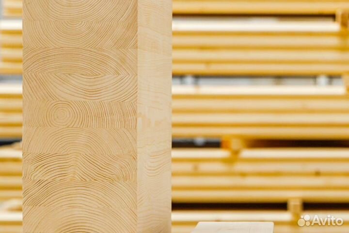 Клееная балка с завода