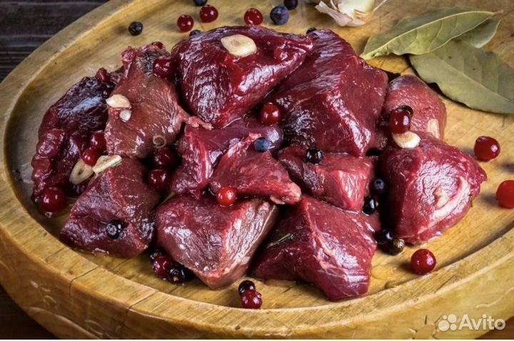 Шашлык свиной в брусничном маринаде