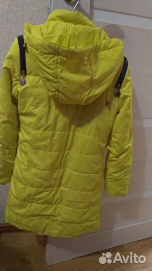 Куртка удлинённая для девочки