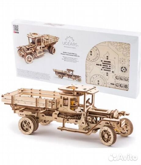 Сборная деревянная модель 3D-пазл ugears